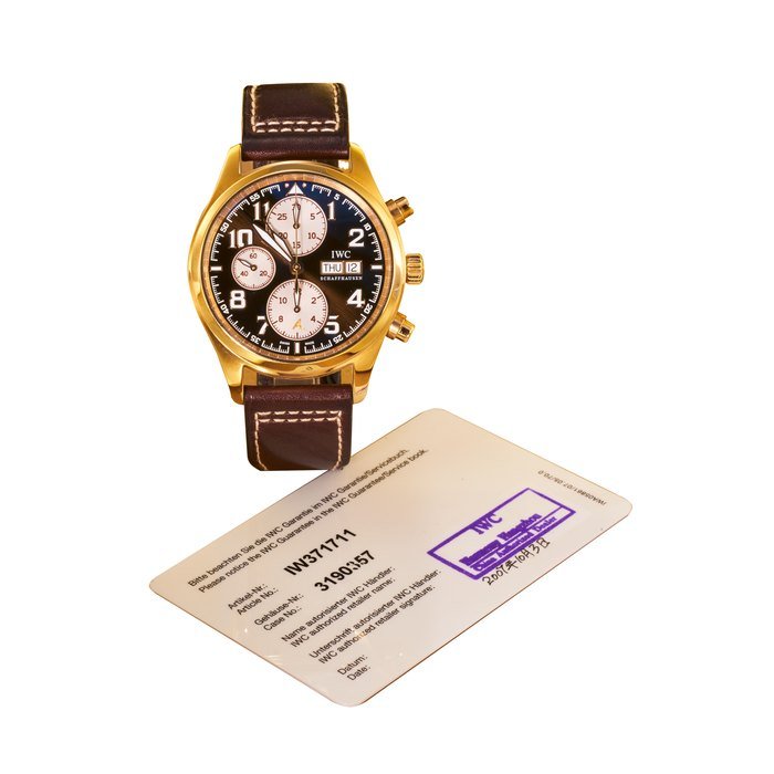 International Watch Co Ref 3717 11 Pilot Edition Antoine De Saint Exupery · 3717