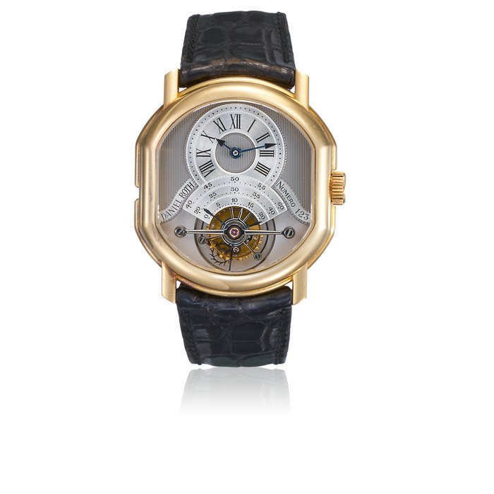 Daniel Roth Ref Bb 2187 Regulateur Tourbillon Double Dial No 123