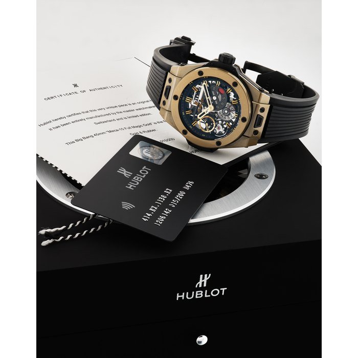 Hublot Hublot Ref 414 Mx 1138 Rx Big Bang Meca 10 Full Magic Gold · 414