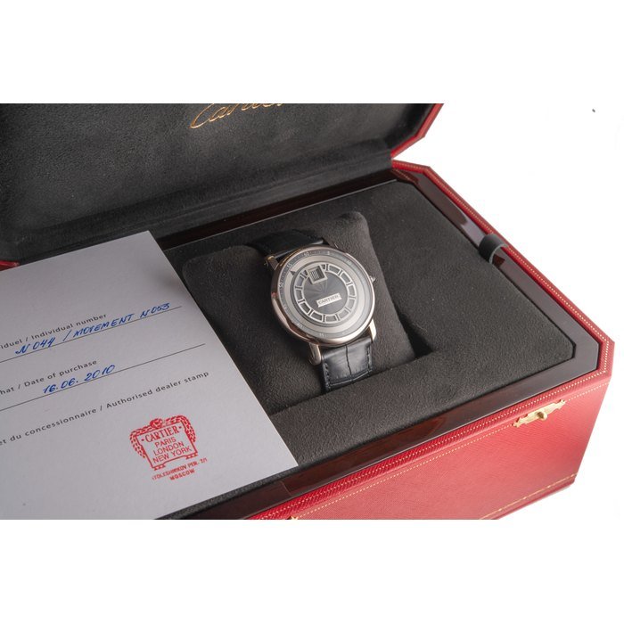 Cartier Cartier Ref 2953J Rotonde Jumping Hours · 2953J