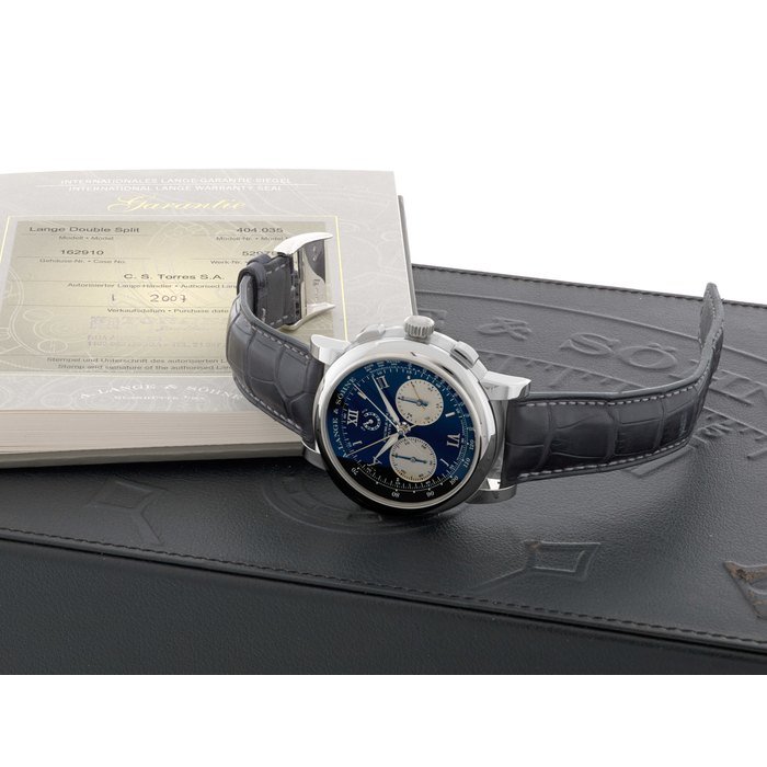 A Lange Sohne Ref 404 035 Double Split Flyback · 404