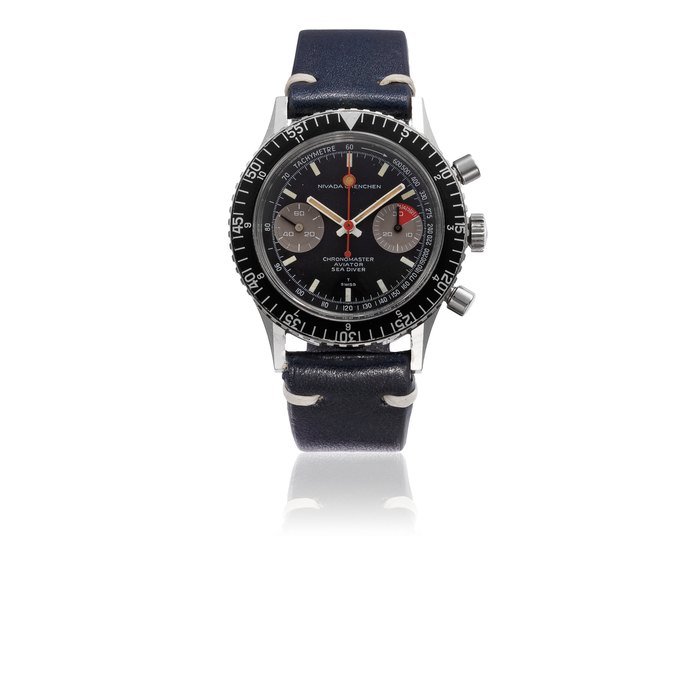 Nivada Grenchen Ref 3730 Chronomaster Aviator Sea Diver · 3730