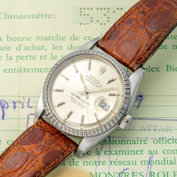 Rolex Ref 1603 Stamped 1600 Inside The Caseback Datejust