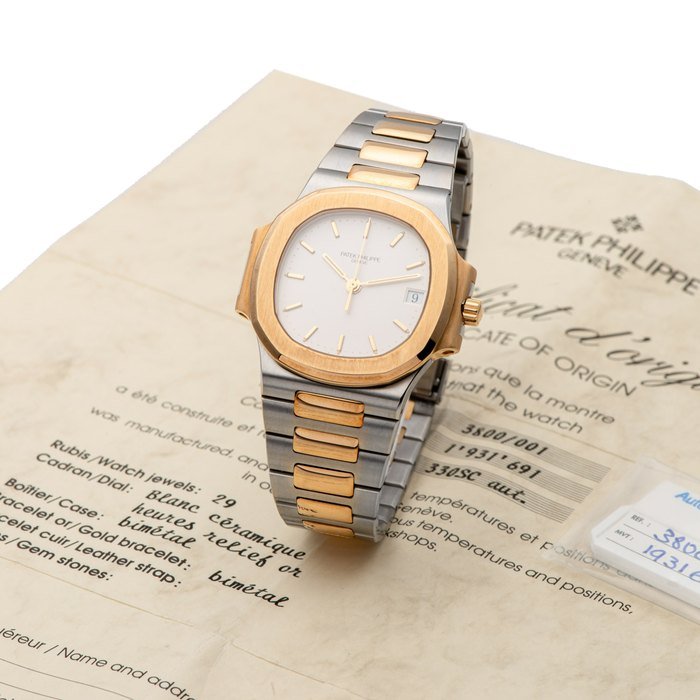 Patek Philippe Patek Philippe Ref 3800 001 Nautilus · 3800