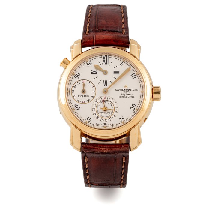 Vacheron Constantin Ref 42005 000J 8901 Malte Regulator Dual Time