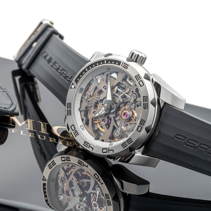 Parmigiani Fleurier Parmigiani Fleurier Ref Pfh552 25 10100 Ha1442 Pershing Tourbillon 10 · PFH552