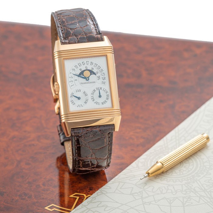 Jaeger-LeCoultre Jaeger Lecoultre Ref 270 2 55 Reverso Quantieme Perpetuel