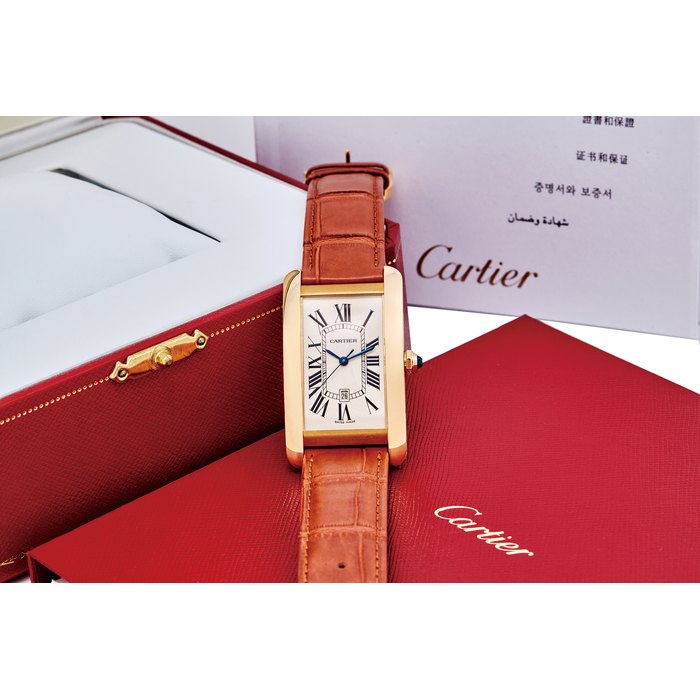Cartier Ref W2603156 Tank Americaine