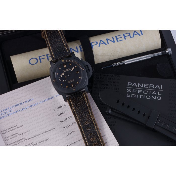 Panerai Panerai Ref Pam00508 Luminor Submersible 1950 3 Days · PAM00508