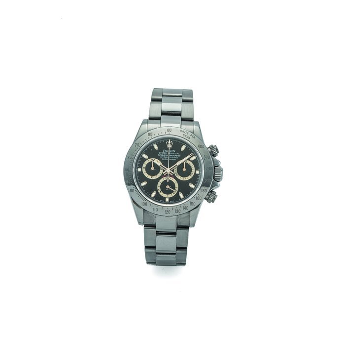 Rolex Rolex Ref 116520 Oyster Perpetual Superlative Chronometer Officially Certified Cosmograph Daytona Pro Hunter So Called Black Daytona Numbered Edition No 005 · 116520