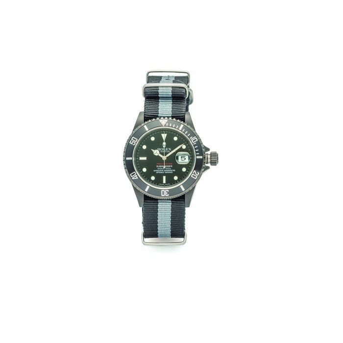 Rolex Rolex Ref 16610 Submariner Pro Hunter So Called Military Subdate Numbered Edition No 068 · 16610