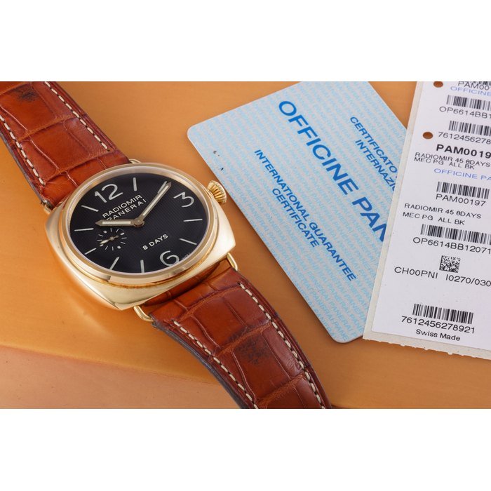 Panerai Panerai Ref Pam00197 Radimor 8 Days · PAM00197