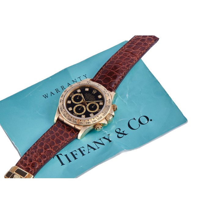 Rolex Ref 16518 Daytona Retailed By Tiffany Co
