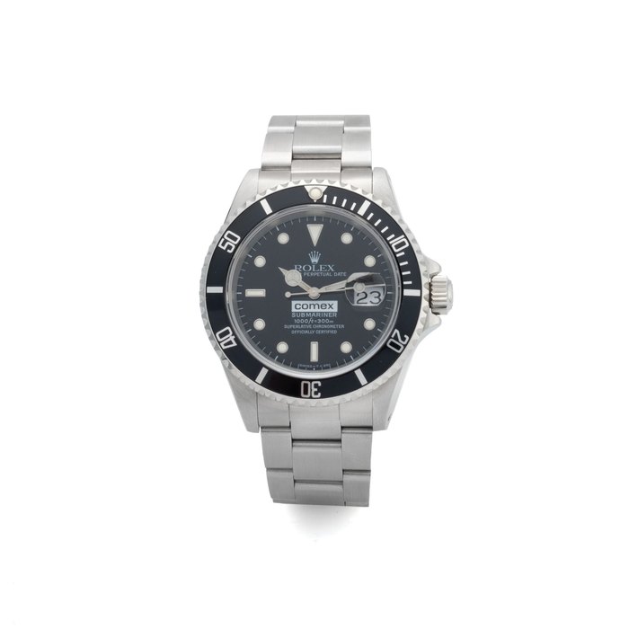 Rolex Rolex Ref 16610 Oyster Perpetual Date Submariner 1000 Ft 300 M Superlative Chronometer Officially Certified Comex N 6377 · 16610