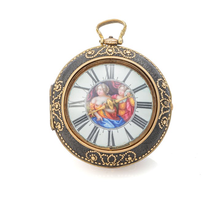 Unsigned Enamel By Les Deux Freres Huaut