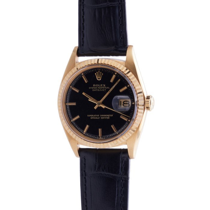 Rolex Rolex Ref 1601 Datejust Gilt Dial · 1601