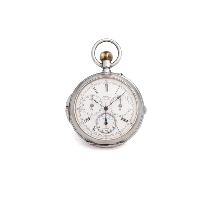 Bovet Double Chronographe Compteur Double Chronograph Counter Montre Universelle Patentee Patented Universal Watch