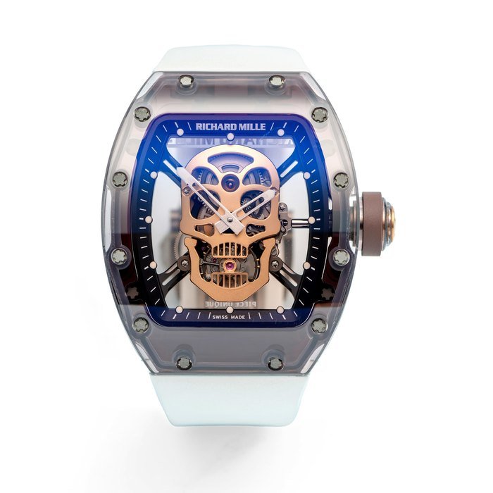Richard Mille Richard Mille Ref Rm 52 01 Brown Sapphire Rmv Rm 52 01 Skull Tourbillon So Called The Vanitas Vanitatum
