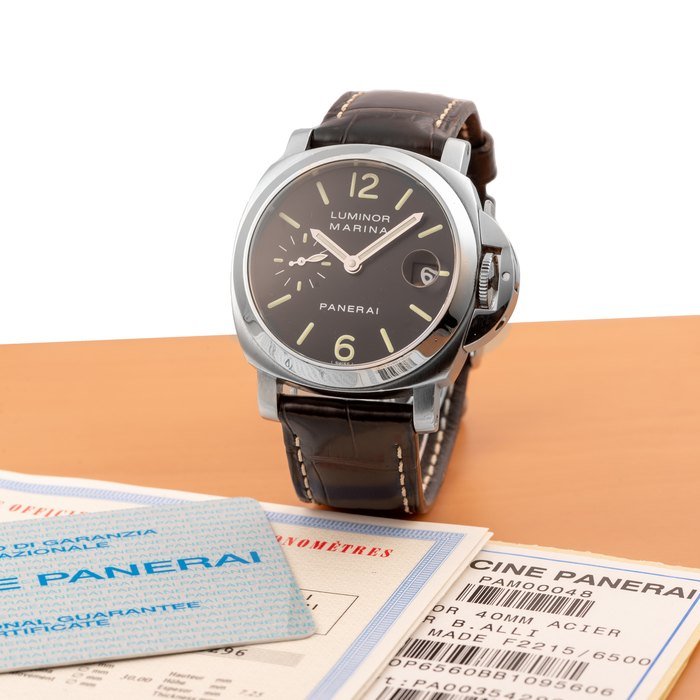 Panerai Panerai Ref Pam 00048 Op 6560 Luminor · PAM