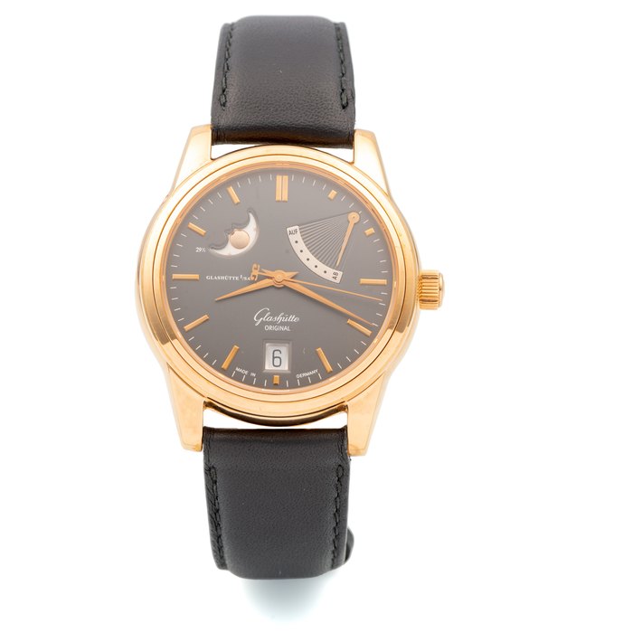 Glashutte Glashutte Ref 39 44 03 11 04 Senator Power Reserve Moonphase · 39-44
