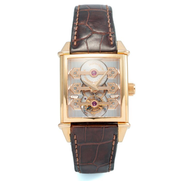 Girard-Perregaux Girard Perregaux Ref 99870 0 52 000 Or23 Vintage 1945 Tourbillon Sous Trois Ponts D Or Automatique · 99870