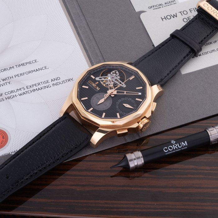 Corum Corum Ref 398 550 55 0001 Admiral S Cup Seafender 47 Tourbillon Chrono · 398
