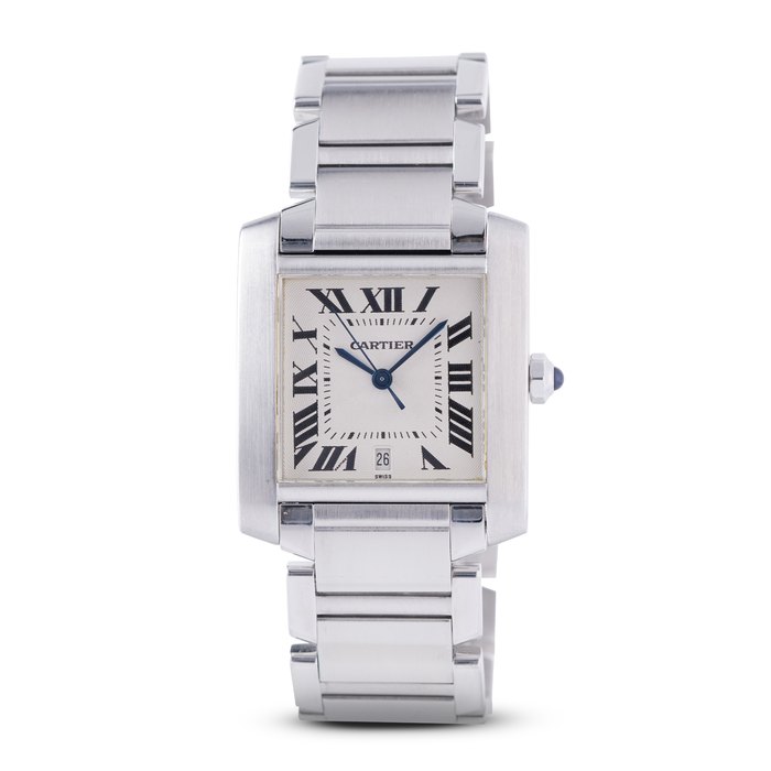 Cartier Ref W 51002 Q 3 Made In Switzerland Tank Francaise