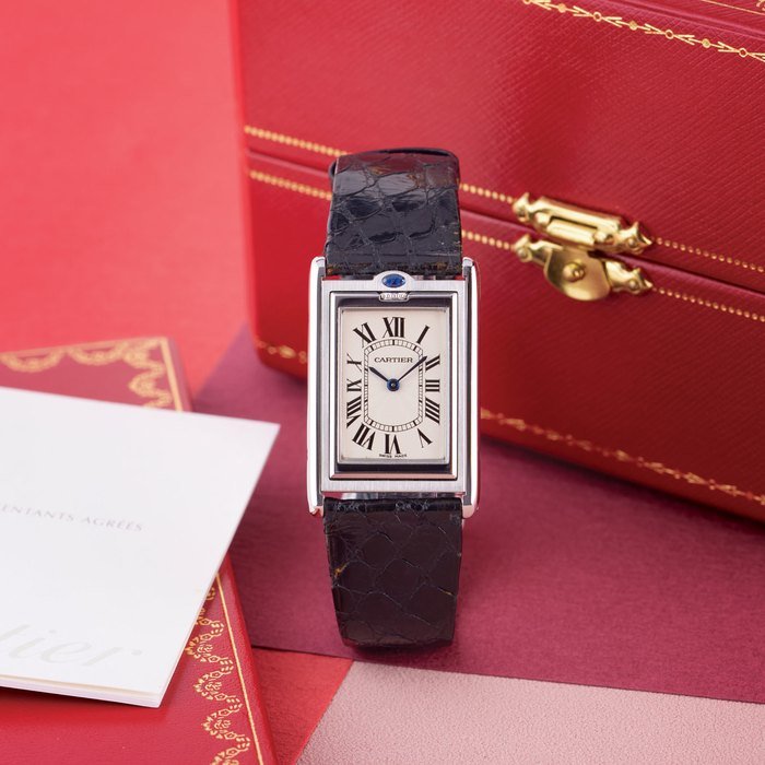 Cartier Cartier Ref 2390 Tank Basculante Mecanique