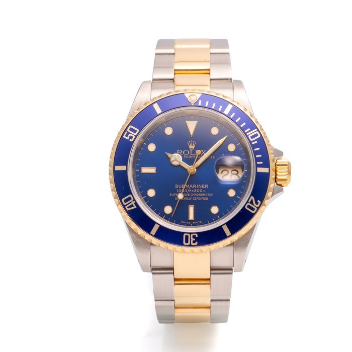 Rolex Rolex Ref 16613 Submariner 1000Ft 300M Oyster Perpetual Date Superlative Chronometer Officially Certified · 16613
