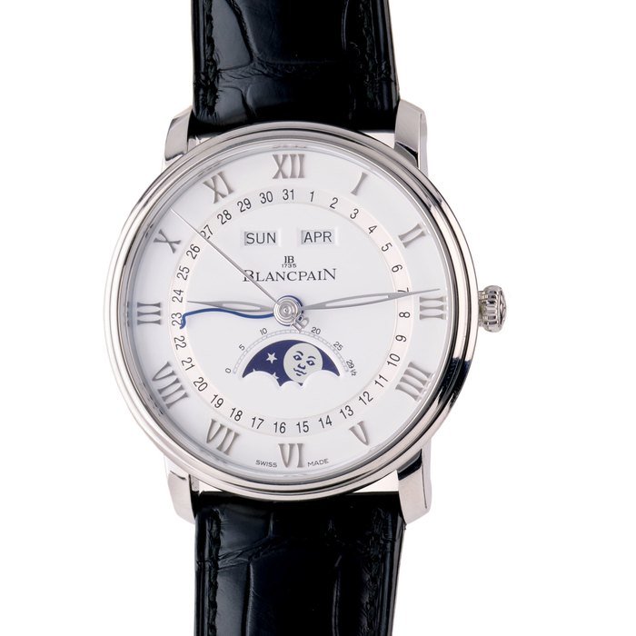 Blancpain Blancpain Ref 6654A 1127 55B Villeret Quantieme Complet · 6654A