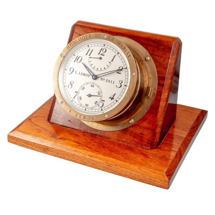 L Leroy Cie Horloger De La Marine Made In Switzerland