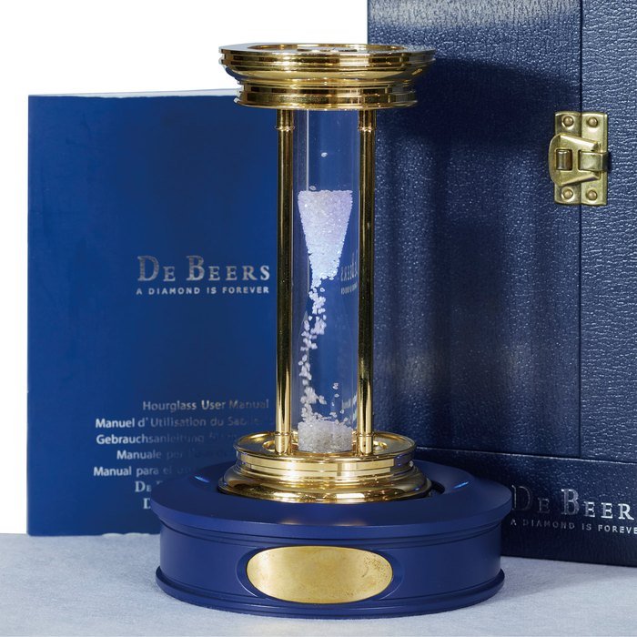De Beers Diamond Hourglass