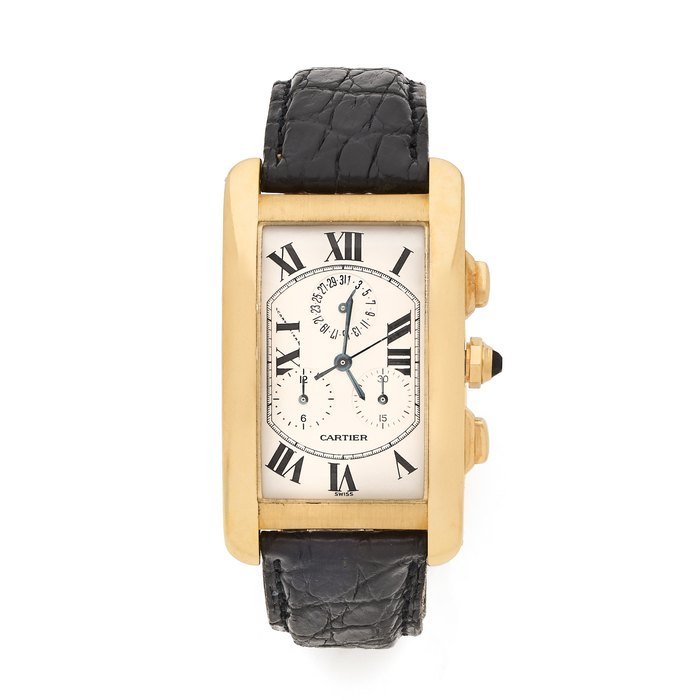 Cartier Cartier Ref 1730 Tank Americaine Chronoflex · 1730