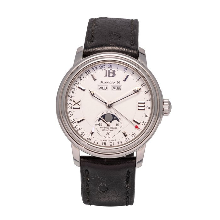 Blancpain Blancpain Ref 2763 1127 Leman Triple Calendar Moon Phases · 2763