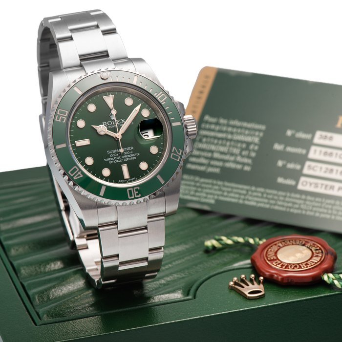 Rolex Rolex Ref 116610Lv Submariner Hulk · 116610LV