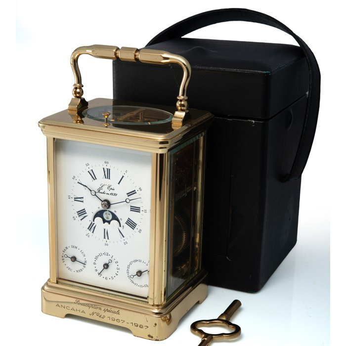 L Epee Carriage Clock