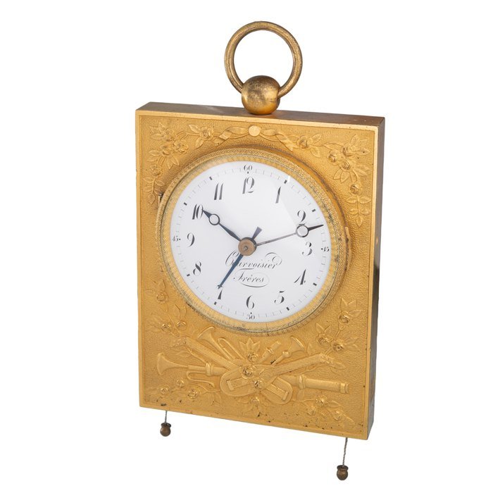 Courvoisier Freres Traveling Clock
