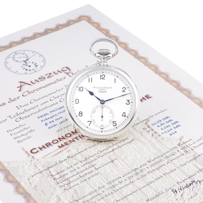 Patek Philippe Patek Philippe Ref 738 Pocket Chronometer So Called Deck Watch · 738