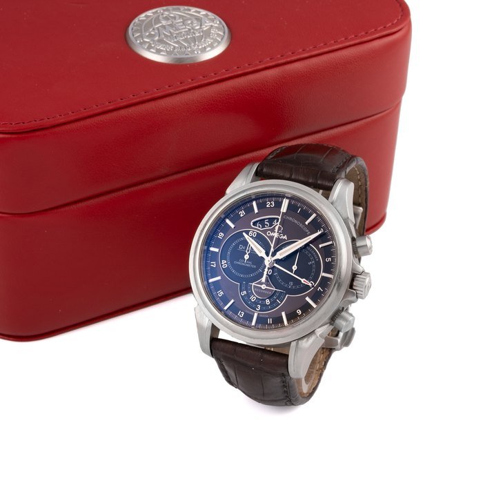 Omega Omega Ref 422 13 44 52 13 001 De Ville Chronoscope Gmt · 422