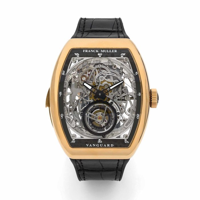 Franck Muller Franck Muller Ref V50L Rm T Swt 5N Nr Vanguard Skeleton Tourbillon Minute Repeater · V50L