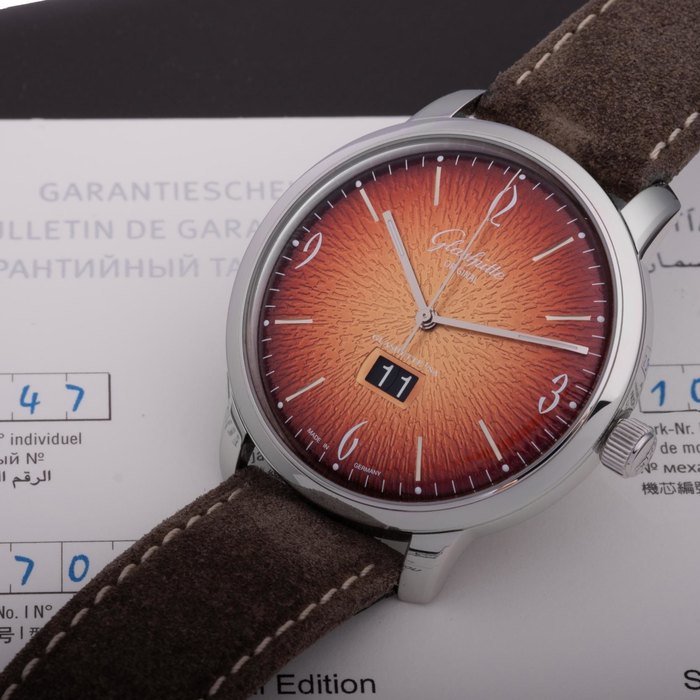 Glashutte Glashutte Original Ref 239470902 Sixties Panorama Date Annual Edition · 239470902