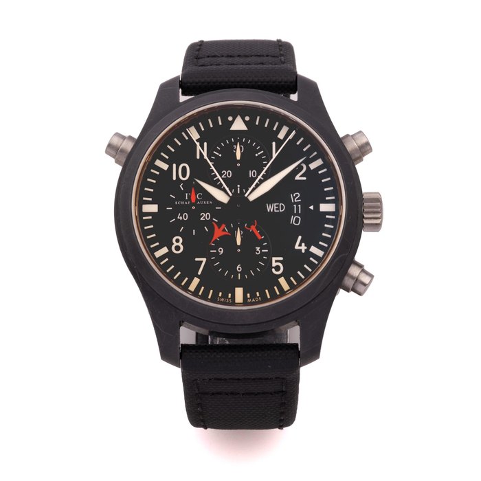 IWC Iwc Ref Iw3799 01 Pilot S Watch Doppelchronograph Top Gun · IW3799