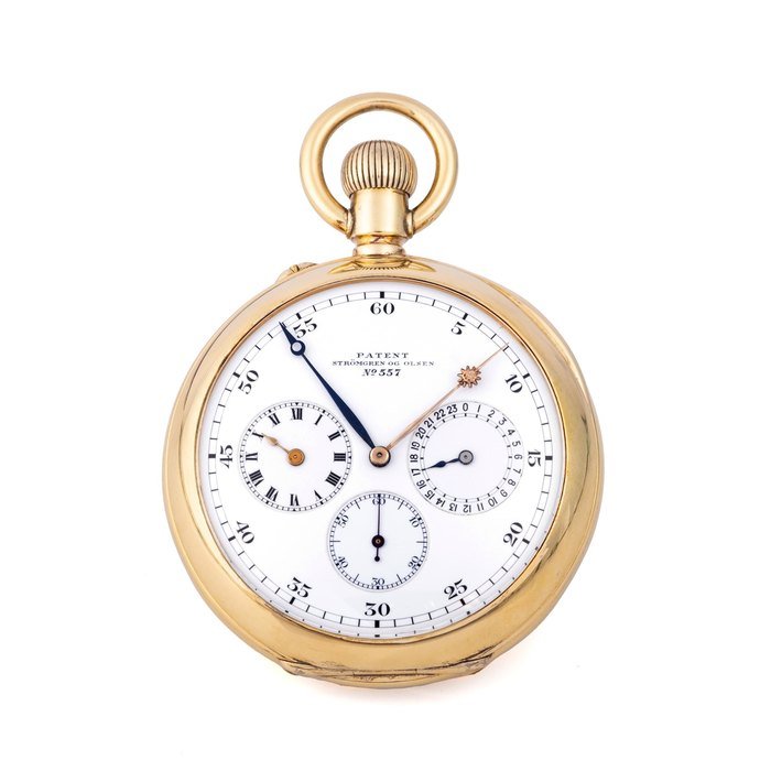 Alexandre Huning Equation Of Time Marchant Sidereal Time Deck Watch