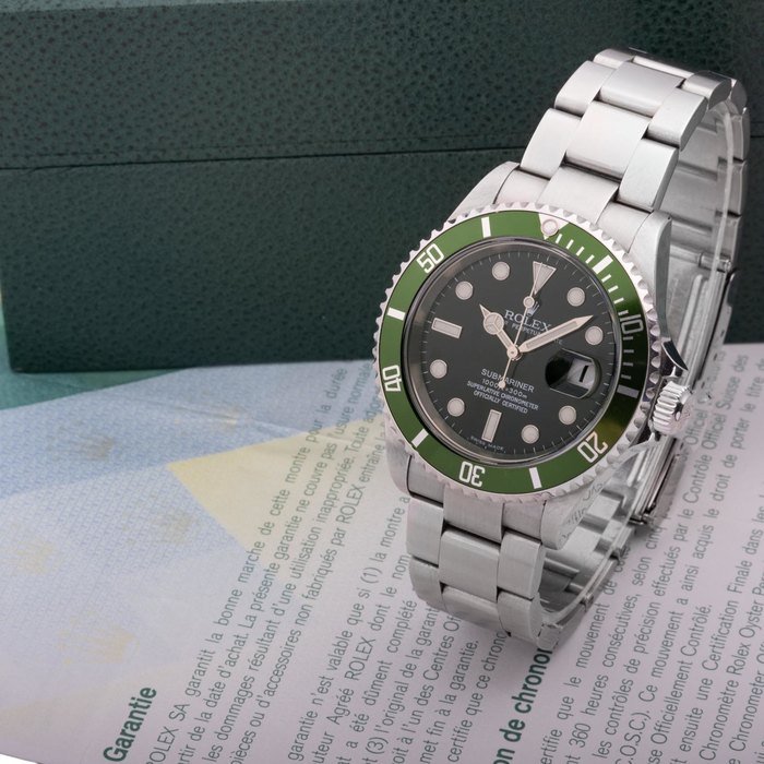 Rolex Rolex Ref 16610Lv Submariner 50Th Anniversary Kermit · 16610LV