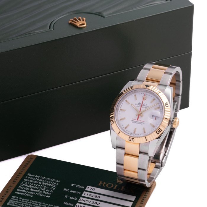 Rolex Rolex Ref 116263 Datejust Turn O Graph · 116263
