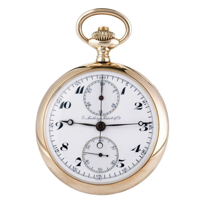 Tissot Mathey Tissot Cie Single Button Chronograph