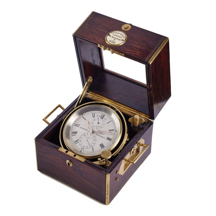 Nugent Wells Marine Chronometer Clock