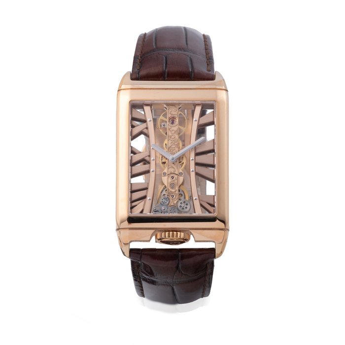 Corum Corum Ref 113 050 55 0F02 Mx55R Golden Bridge Rectangle · 113