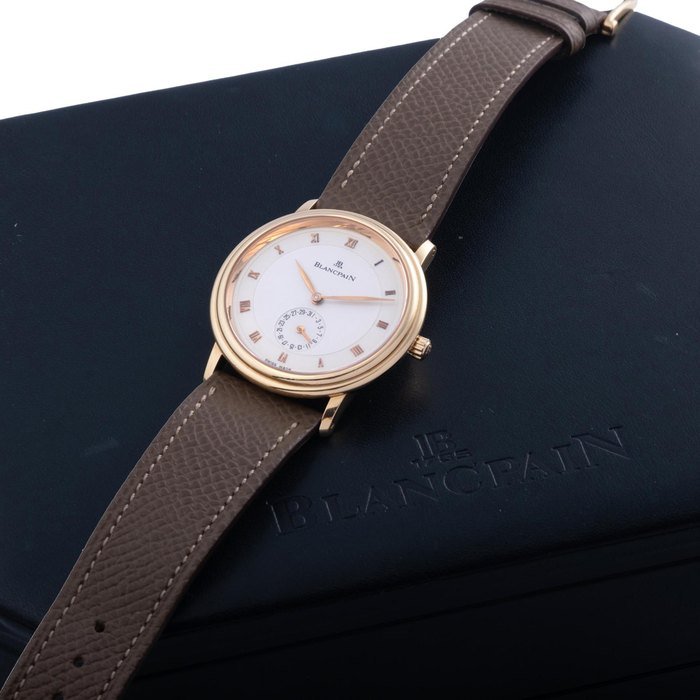 Blancpain Blancpain Ref 0096 3318 30 Villeret Date · 0096