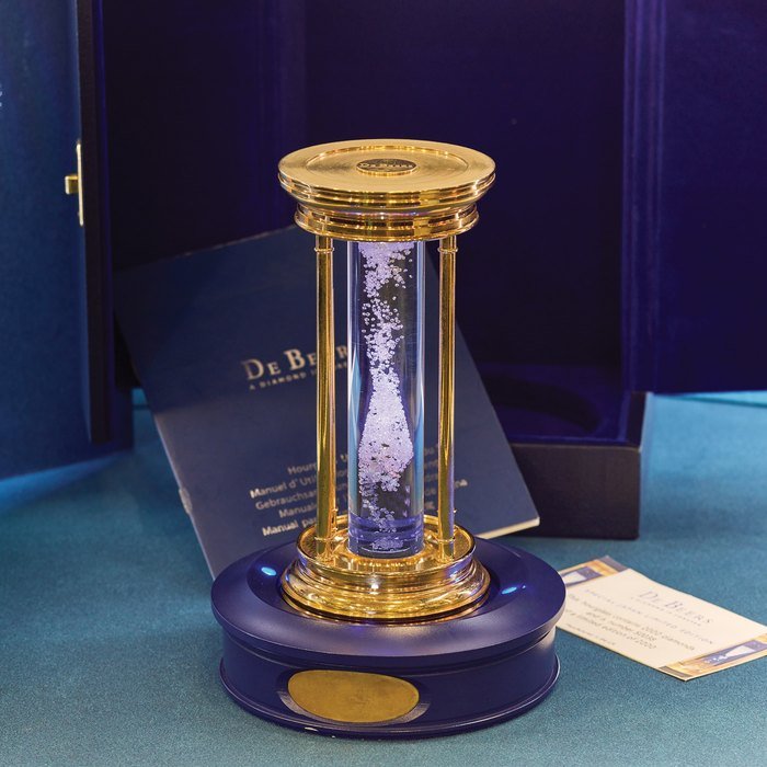 De Beers Diamond Hourglass